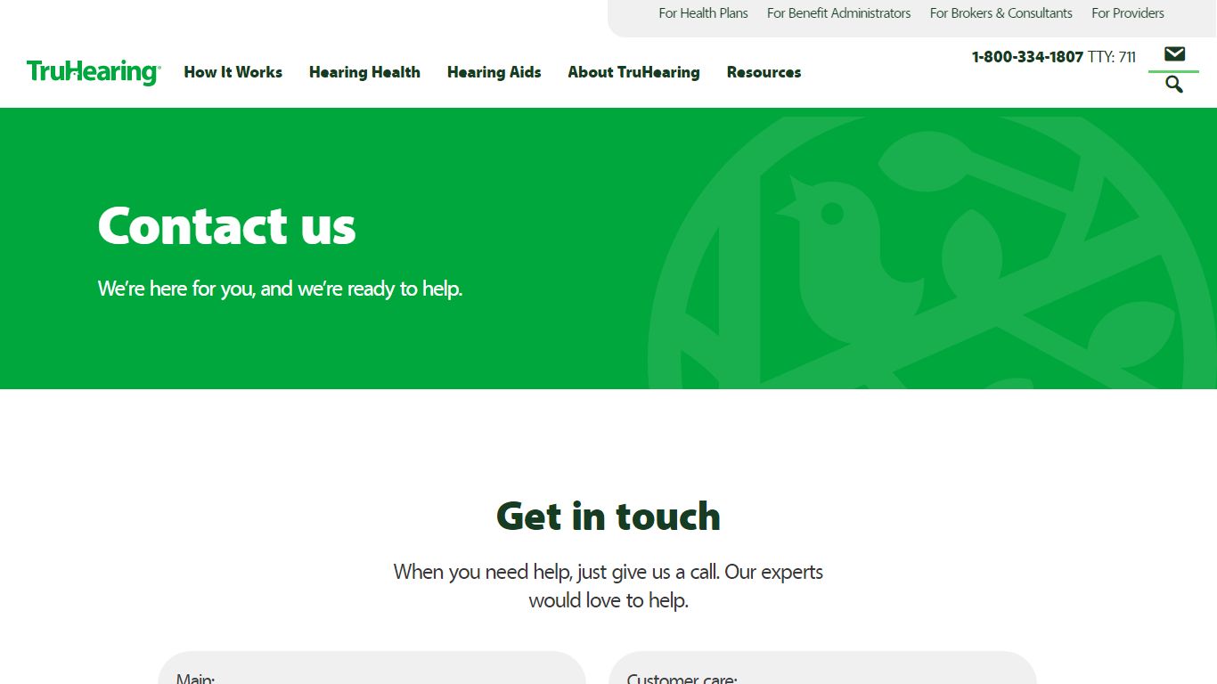 Contact | TruHearing
